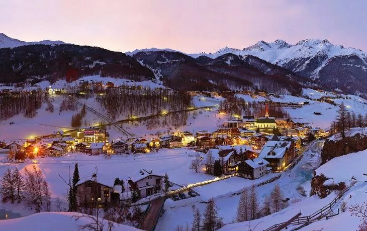 winterliches Sölden
