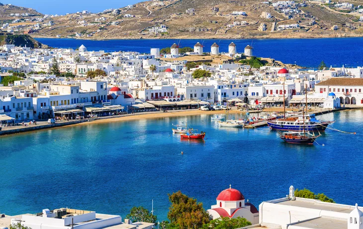 Hafen von Mykonos