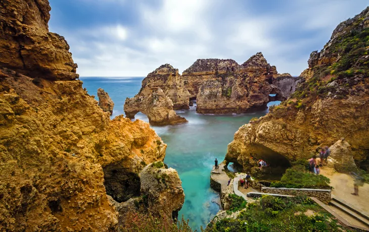 Ponta da Piedade am Strand Praia da Marinha in Lagos