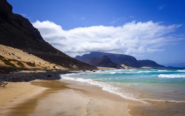 Strand Baia das Gatas auf der Insel Sao Vicente