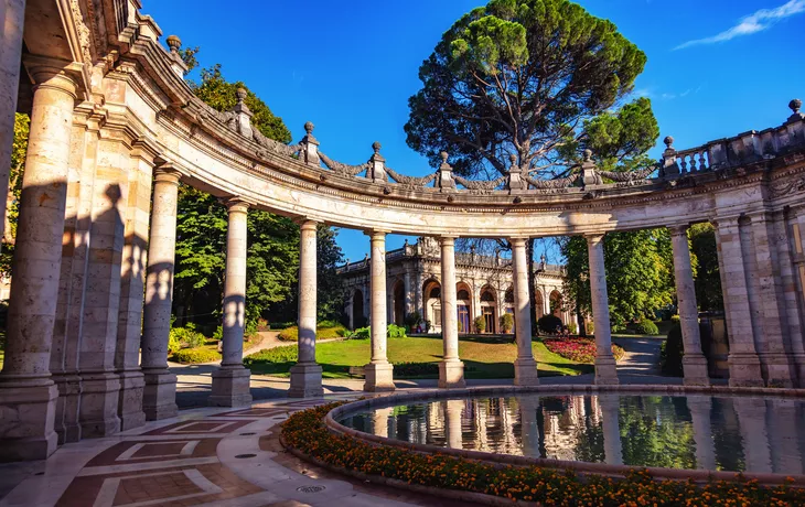 Blick auf die Thermen von Montecatini