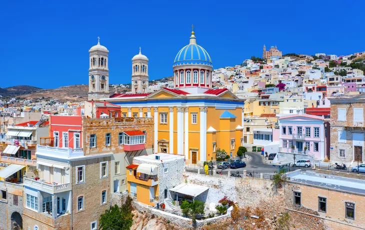 Ermoupoli auf der Insel Syros