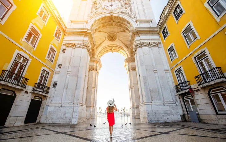 Triumphbogen in Lissabon, Portugal