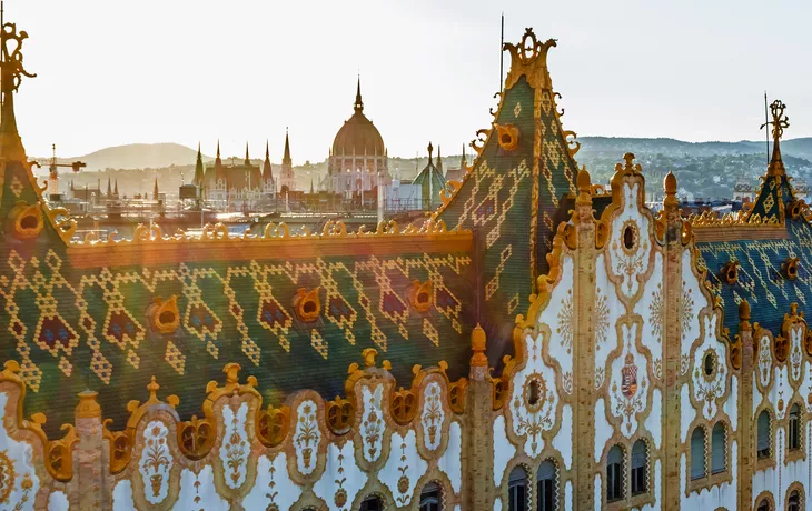 Ungarisches Parlament in Budapest