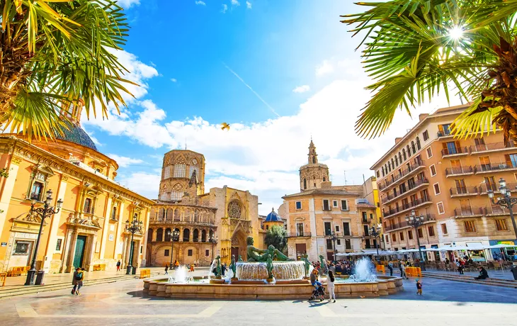 Plaza de la Reina in Valencia