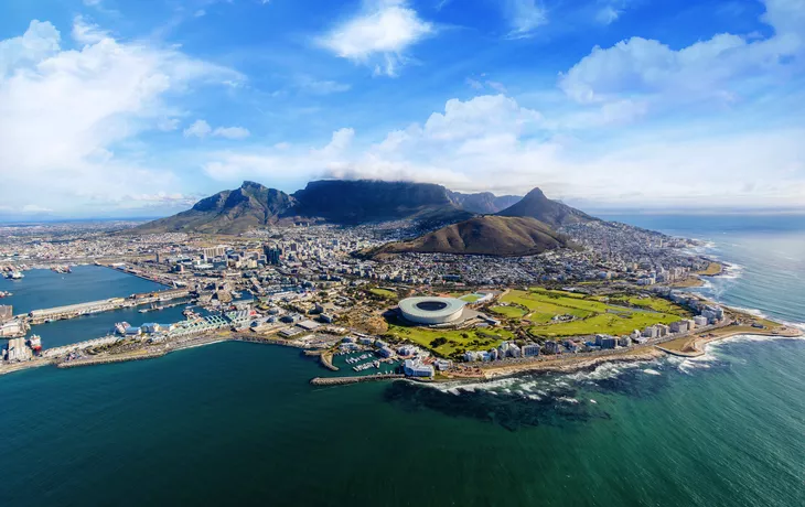 Luftaufnahme von Kapstadt
