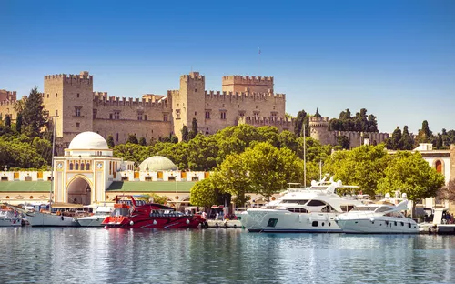 Weltkulturerbe der UNESCO: die Mittelalterliche Stadt von Rhodos, Griechenland