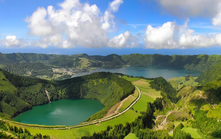 Kraterseen des Sete Cidades auf São Miguel