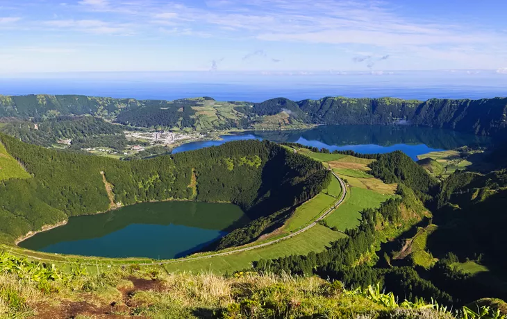 Kraterseen des Sete Cidades auf São Miguel