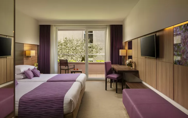 Zimmerbeispiel Doppelzimmer Parkseite