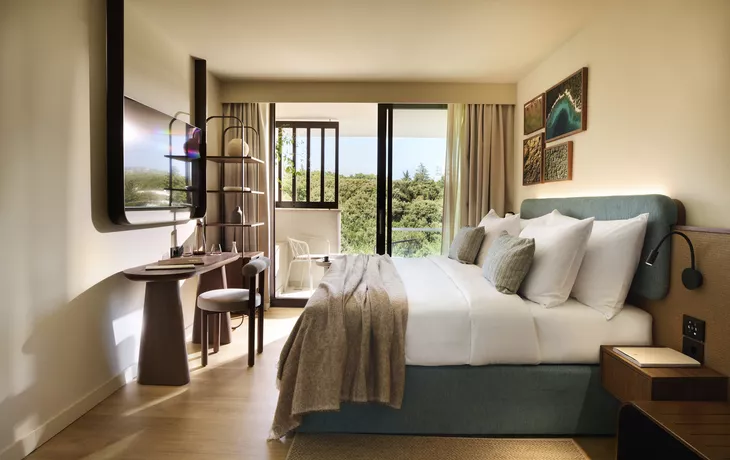 Zimmerbeispiel Doppelzimmer Parkseite