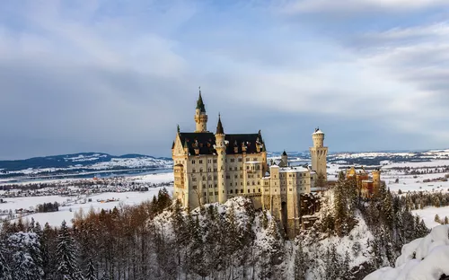 Neuschwanstein im Winter