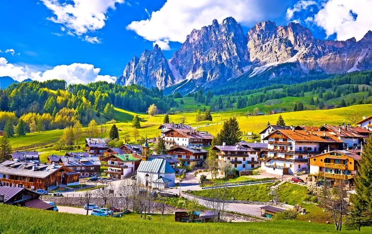 Cortina d’Ampezzo in den Dolomiten