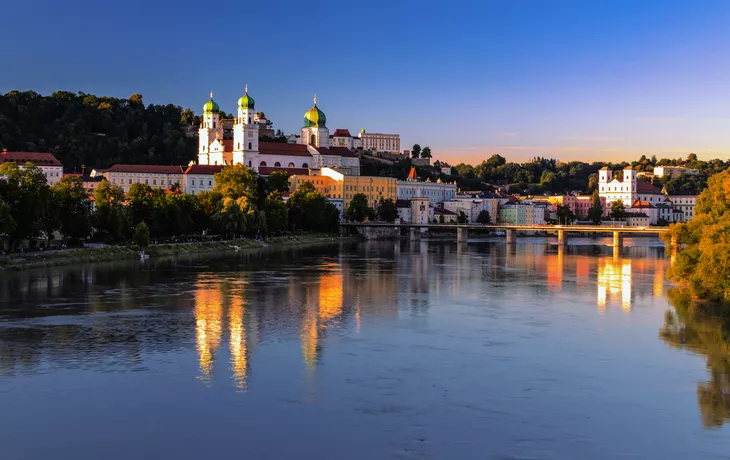 Abendsonne auf Passau