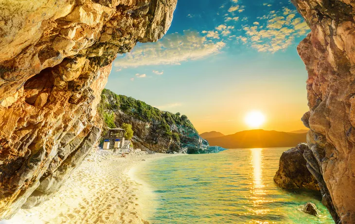 Strand von Mylopotamos