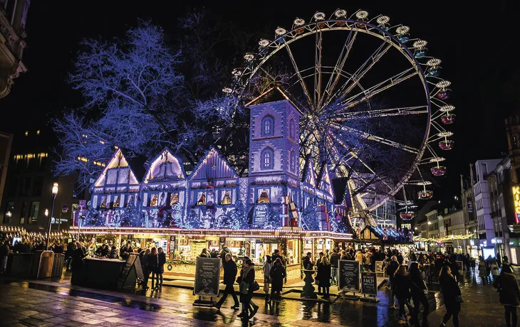 Wiesbaden, Sternschnuppenmarkt