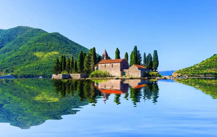 Insel Sveti Đorđe in der Bucht von Kotor