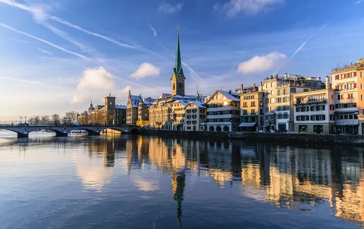 Zürich im Winter