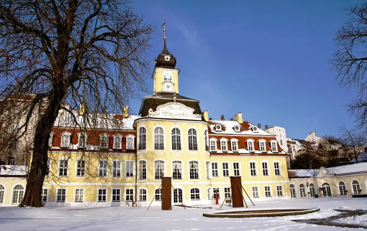 Gohliser Schlösschen in Leipzig im Winter