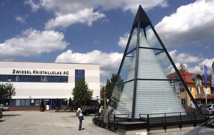 Höchste Kristallglas-Pyramide der Welt in Zwiesel