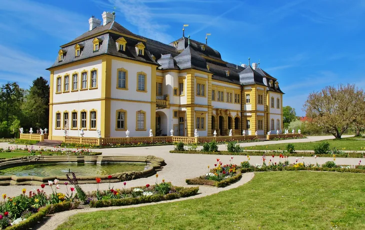 Schloss Veitshöchheim nahe Würzburg in Bayern
