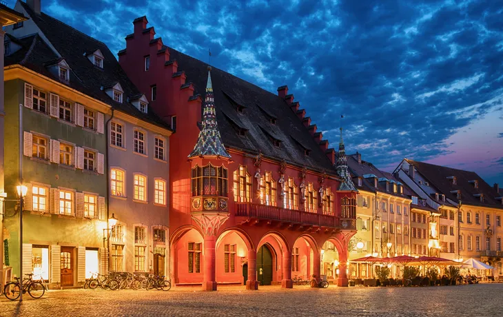 Münsterplatz in Freiburg, Deutschland