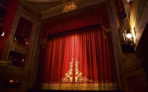Der Zuschauerraum des Gärtnerplatztheaters