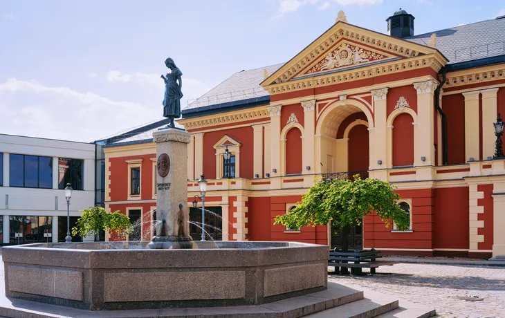 Theater in der Altstadt von Klaipėda in Litauen