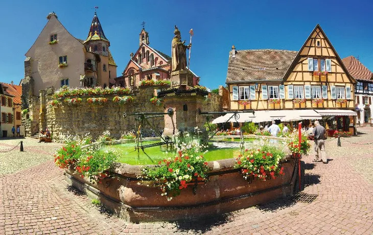 Eguisheim im Elsass, Frankreich