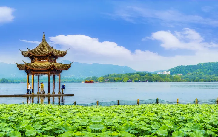 der Westsee in Hangzhou, China