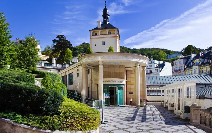 Schlossquelle im Kurort Karlsbad