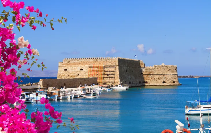 Hafen von Heraklion auf Kreta, Griechenland