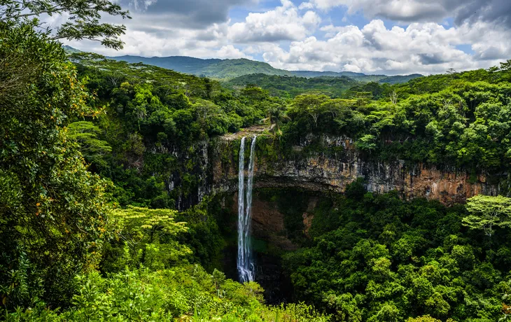 Chamarel-Wasserfall auf Mauritius
