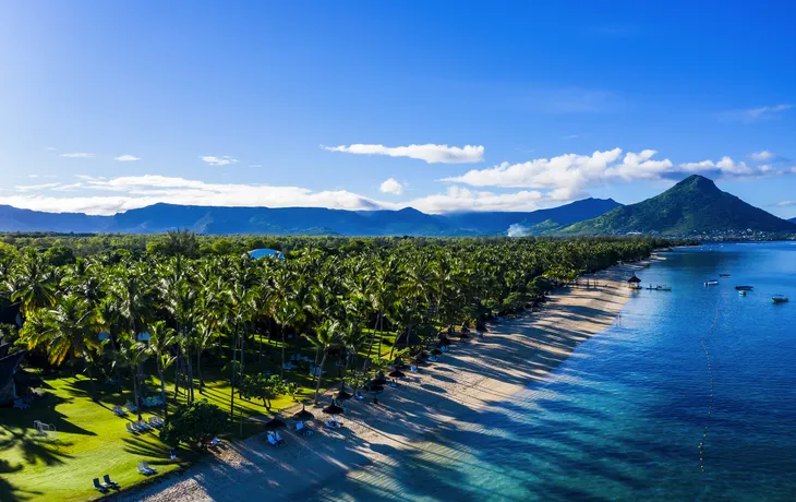 Strand von Flic en Flac auf Mauritius