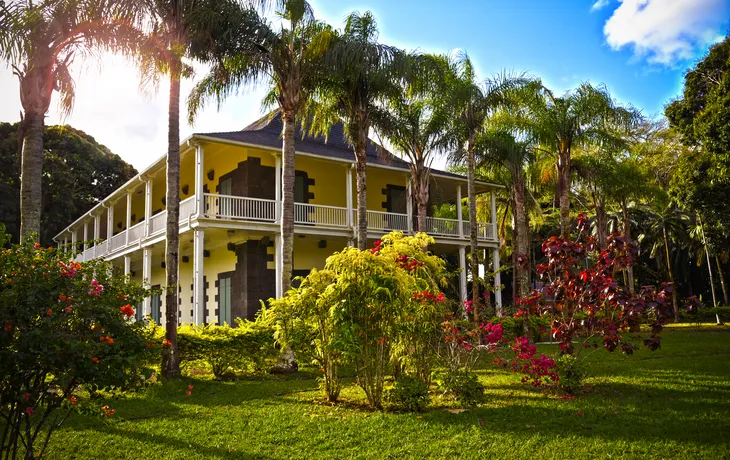 Botanischer Garten von Pamplemousse auf Mauritius