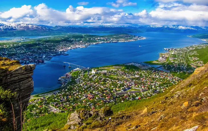 Sommeransicht von Tromsø
