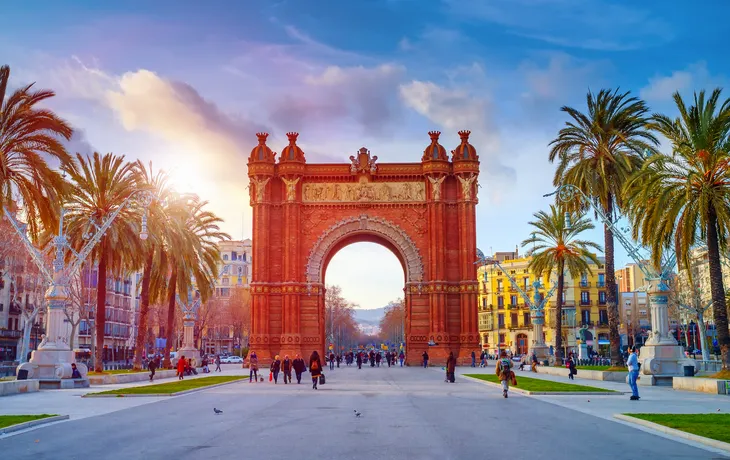 Triumphbogen in Barcelona