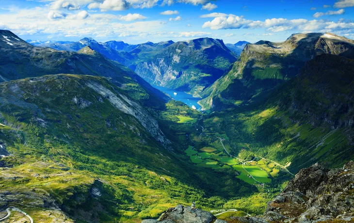 Geirangerfjord vom Aussichtspunkt Dalsnibba