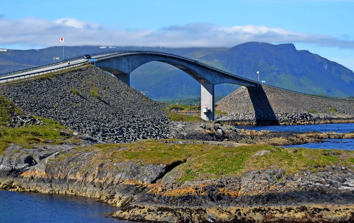 Storseisund-Brücke der Atlantikstraße, Norwegen
