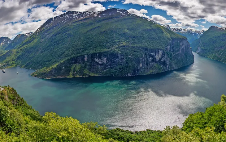 Geirangerfjord im Panorama