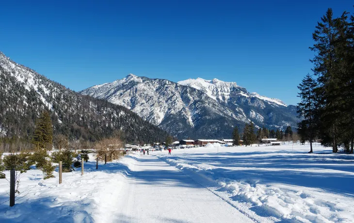 Pertisau am Achensee im Winter
