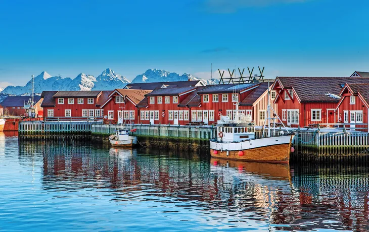 Svolvær auf den Lofoten, Norwegen