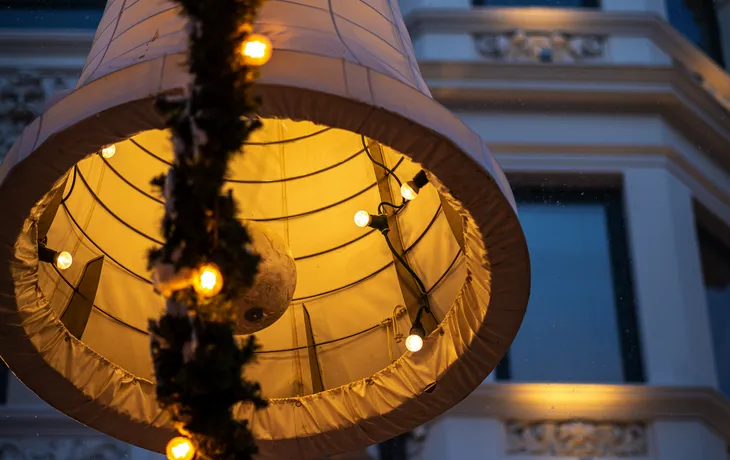 Weihnachtsdekoration in Oslo