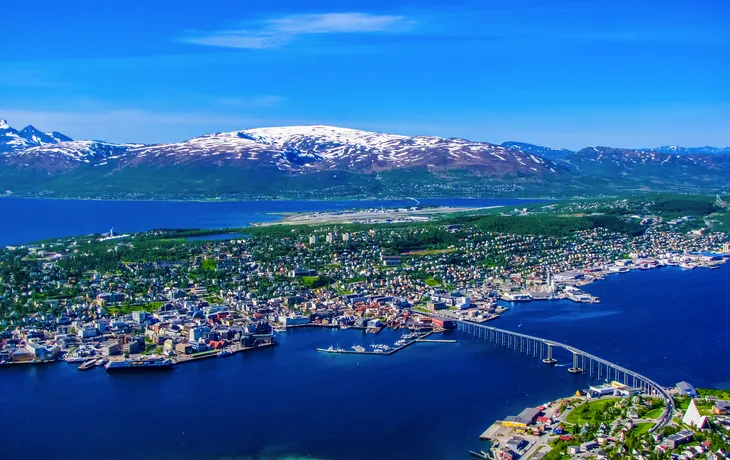 Sommeransicht von Tromsø