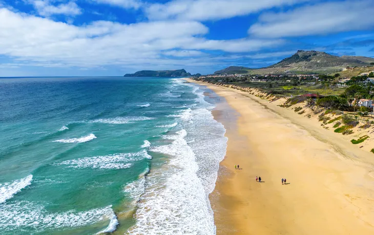 Sandstrand der Insel Porto Santo
