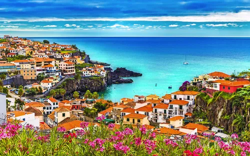 Câmara de Lobos auf Madeira, Portugal